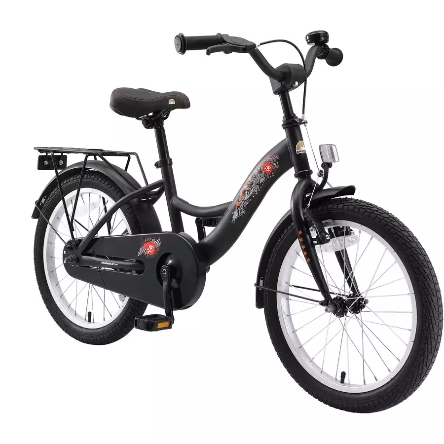 Bikestar Kinderrad 18 Zoll Classic schwarz