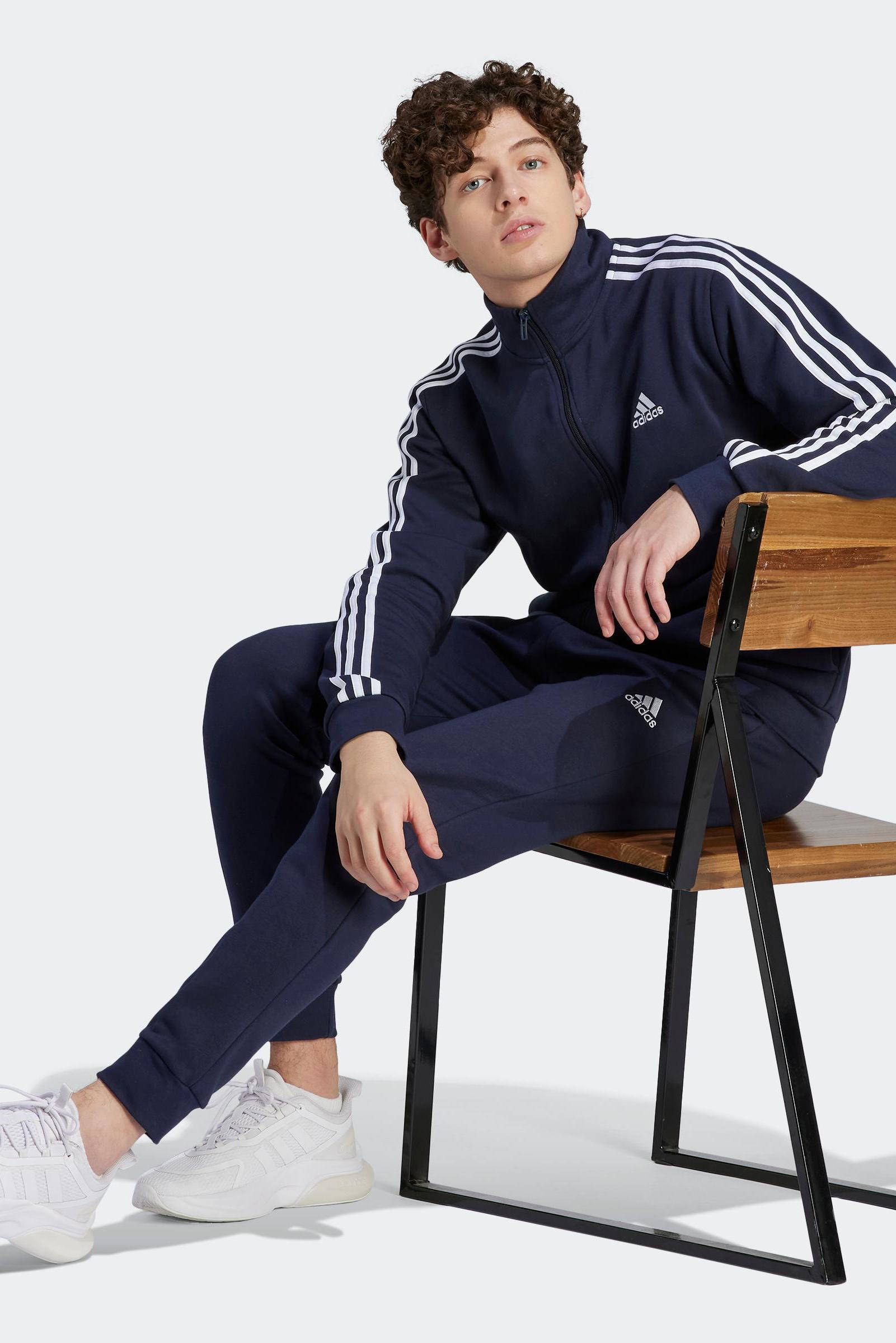 adidas trainingspak donkerblauw