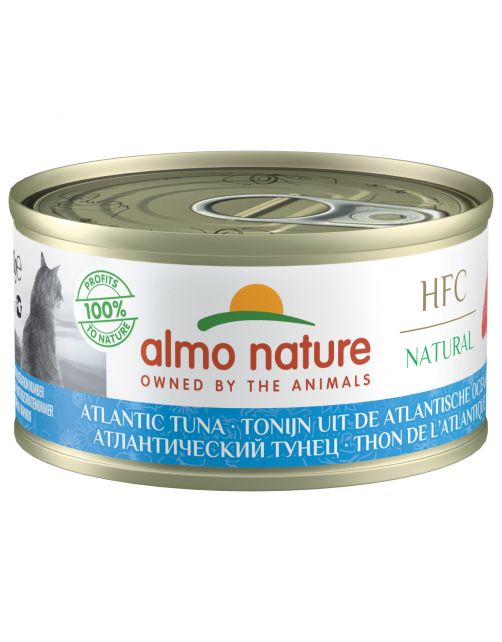Almo Nature Hfc Cat Natural Blik 70 g - Kattenvoer