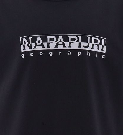 Napapijri T-Sshirt - Sort m. Gr?