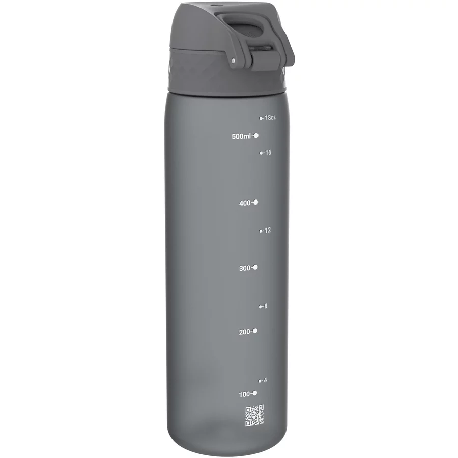 ion8 Trinkflasche auslaufsicher 500 ml grau