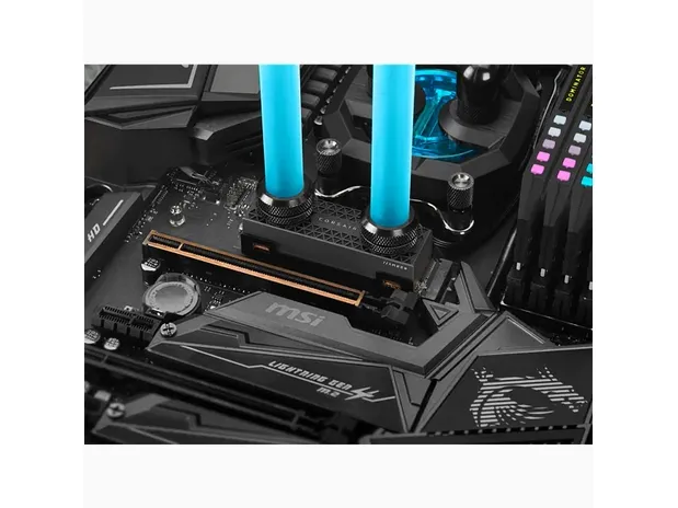 CORSAIR MP600 PRO XT - Hydro X Edition - SSD - krypteret - 2 TB - intern - M.2 2280 - PCIe 4.0 x4 (NVMe) - 256-bit AES - sort