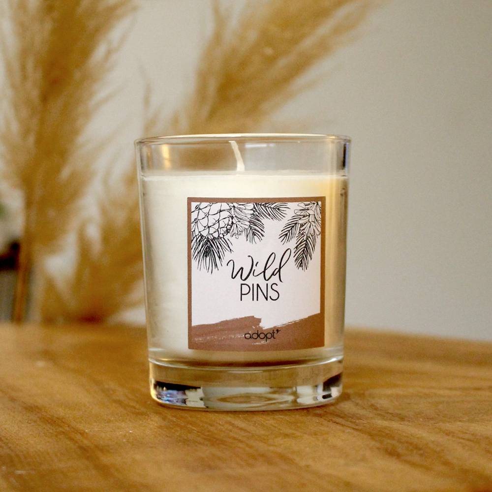 Wild pins Bougie essentielle 180g