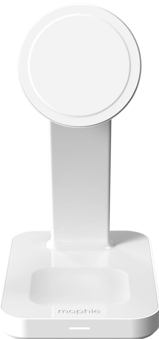 Mophie Snap Plus 3-i-1 Qi2 trådløs oplader (hvid)