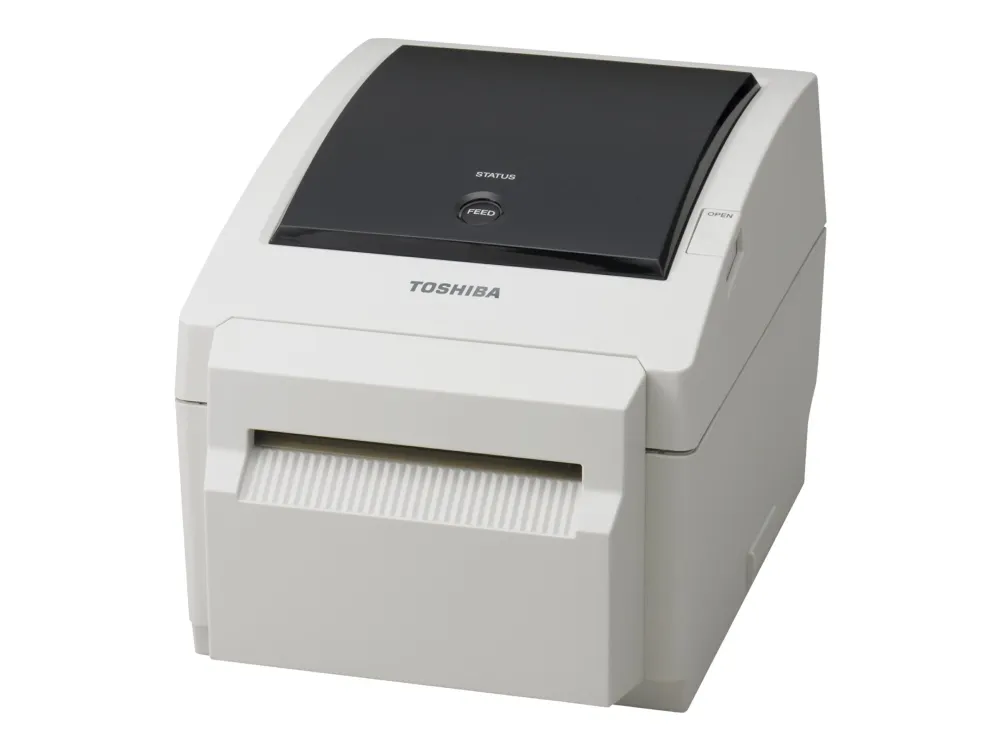 Toshiba TEC B-EV4T-TS14-QM-R - Etiketprinter - direkte termisk/termisk overførsel - Rulle (2,54 - 11,2 cm) - 300 dpi - op til 101.6 mm/sek. - parallel, USB, LAN, seriel