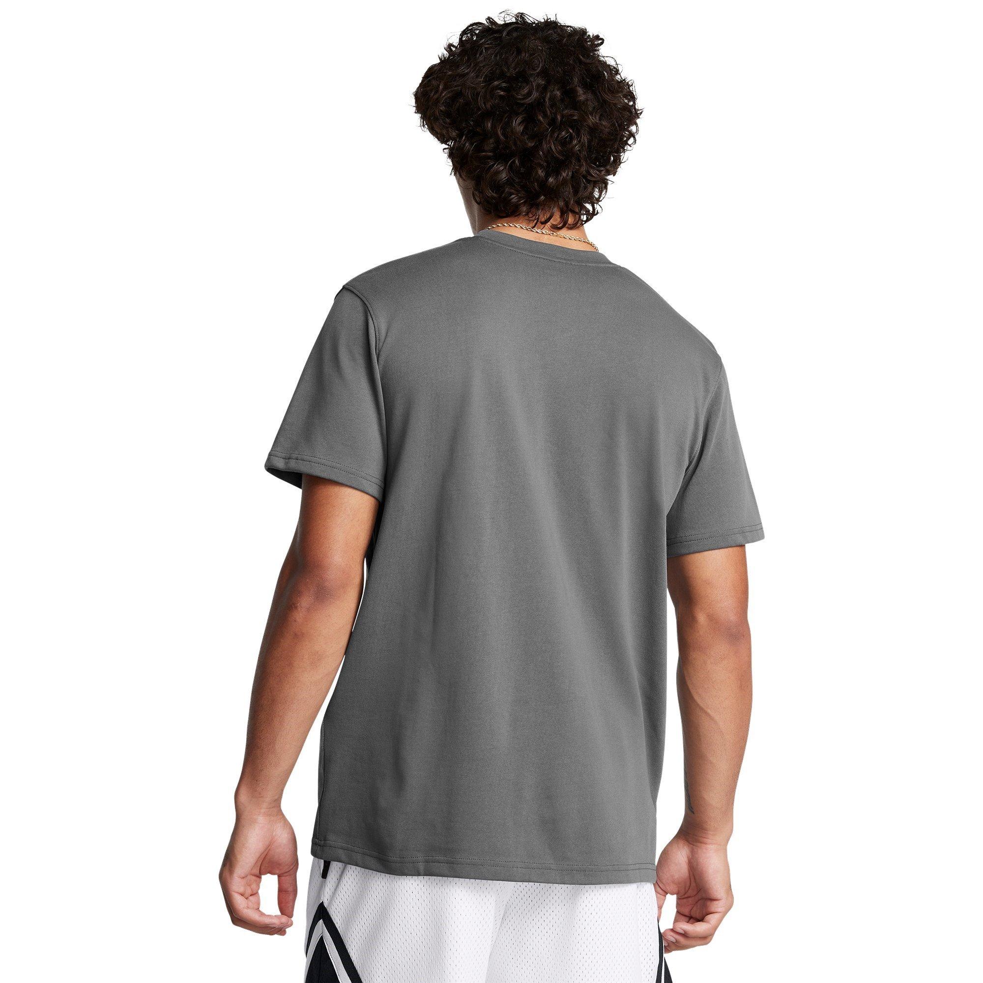 Under Armour UA Curry Logo Heavyweight T Shirt Mens
