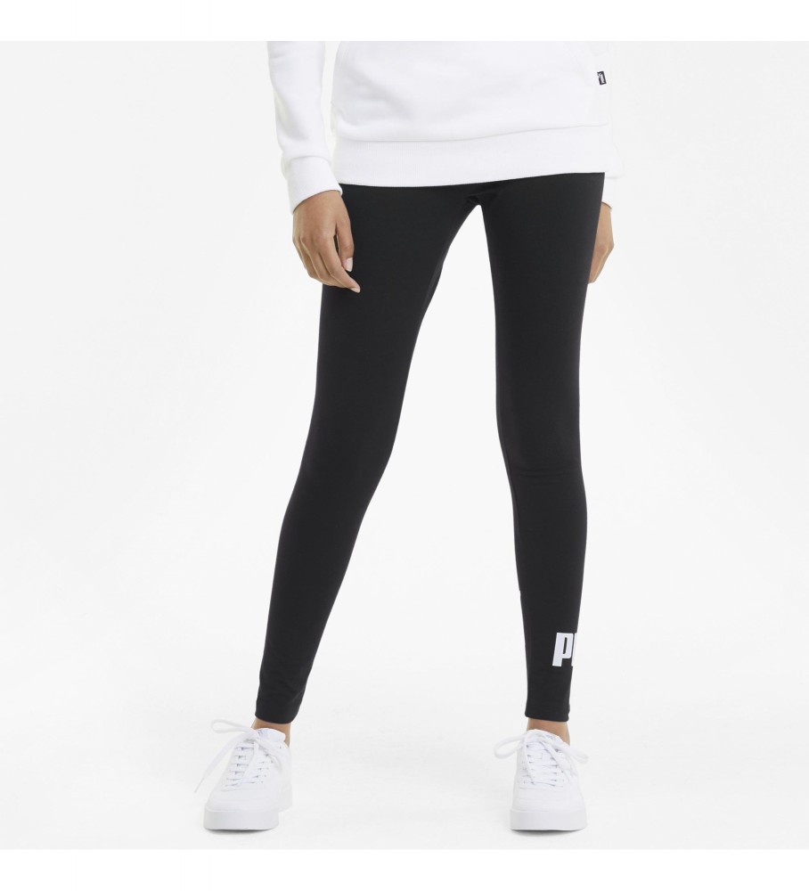 Calça legging preta com logo Puma Esses