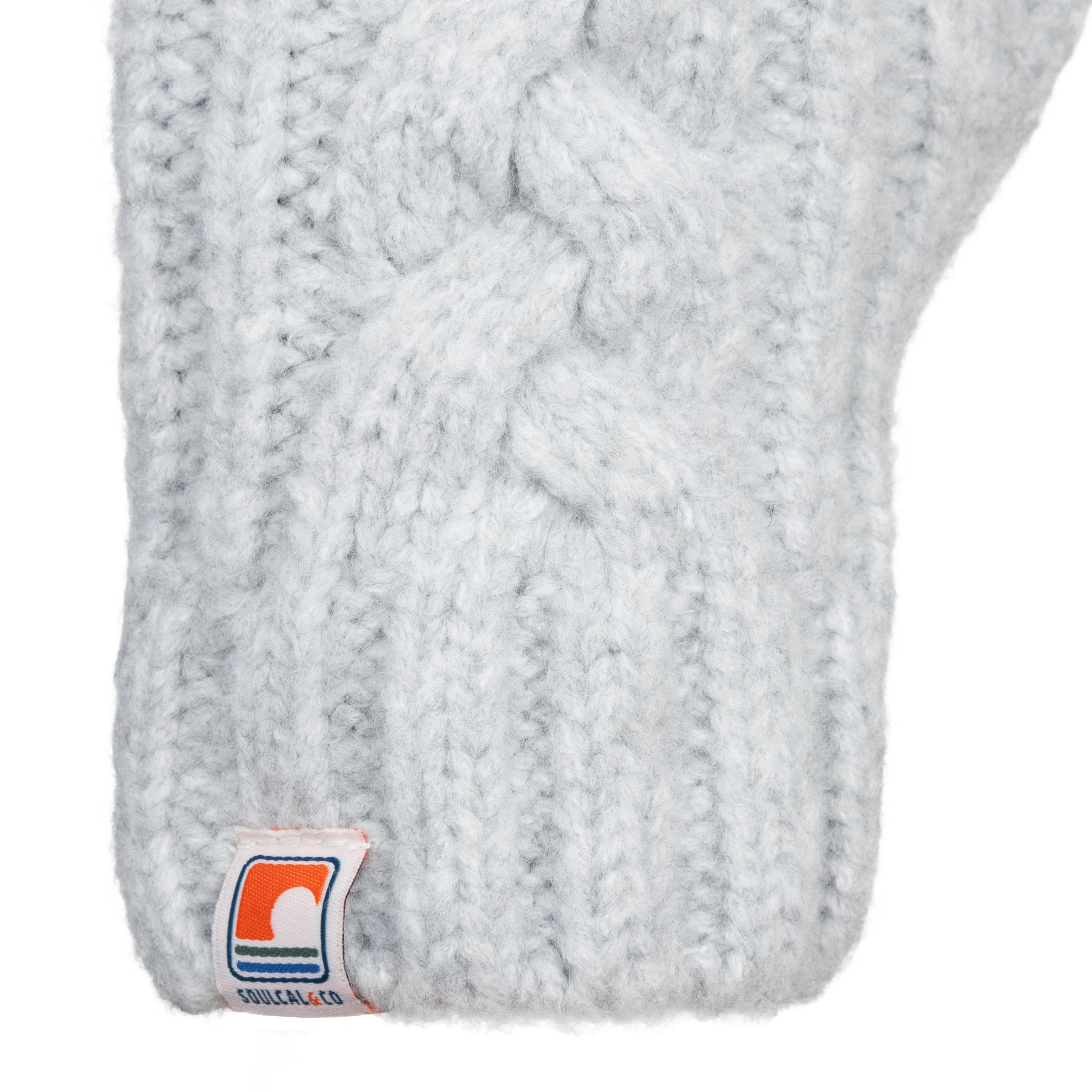 SoulCal Cable Mittens Adults