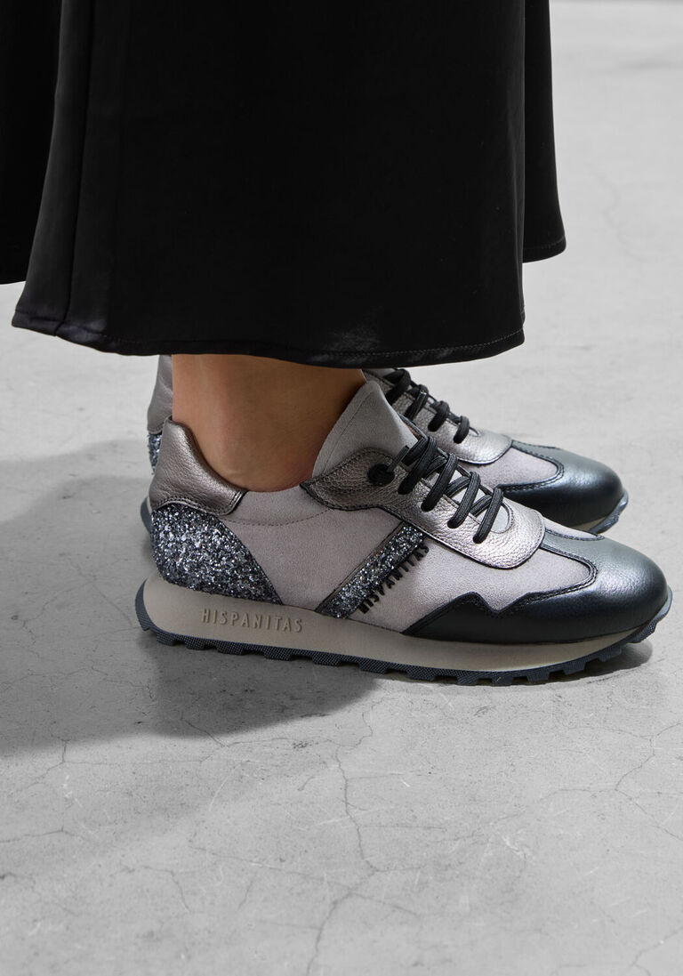 grijze hispanitas sneakers chi243689