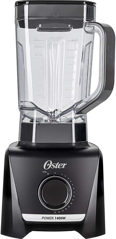 Liquidificador Oster 1400 Full, 3,2L, 110V, Preto, 1400W, OLIQ610