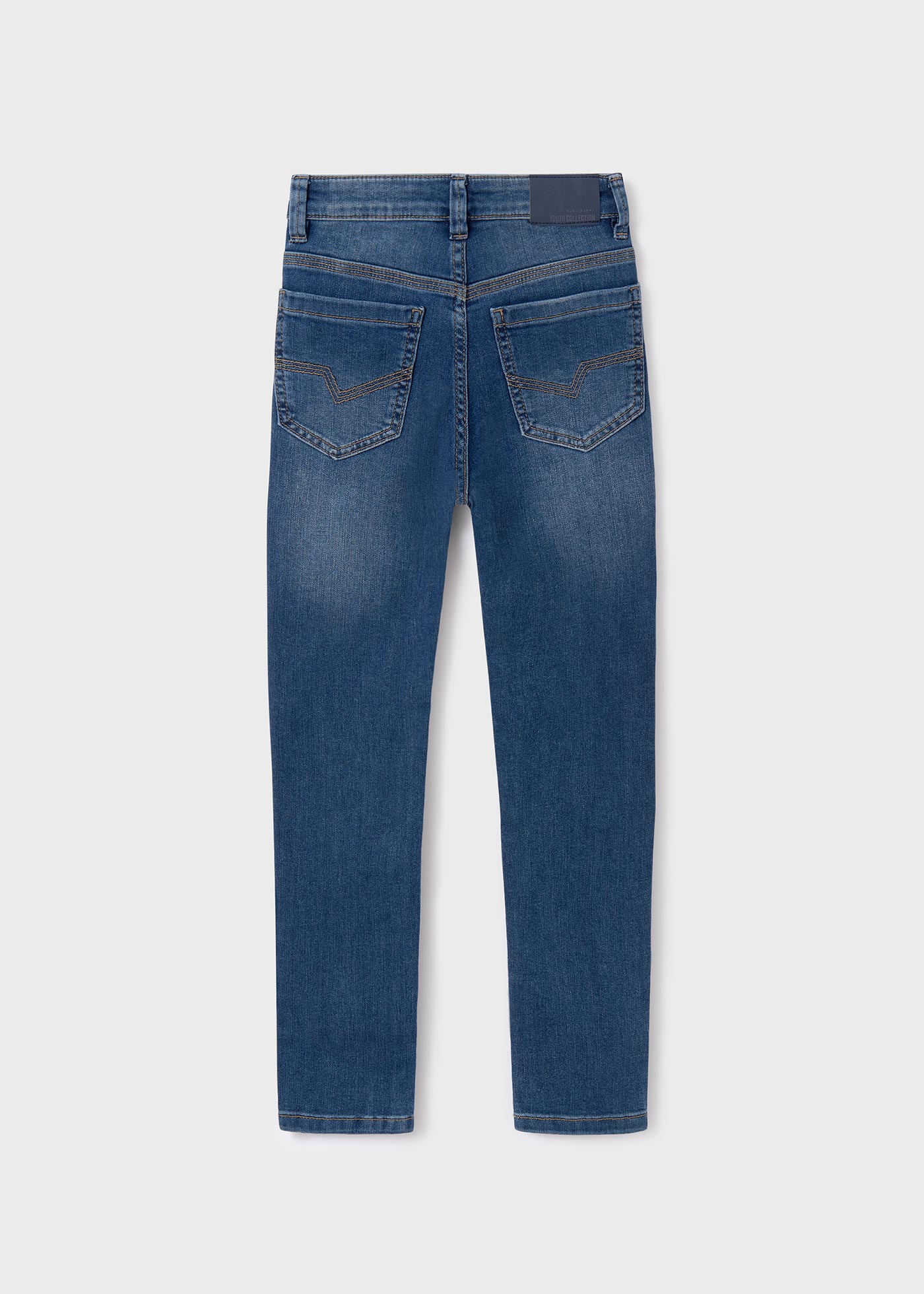 Calça jeans skinny de algodão da Better Cotton para meninos