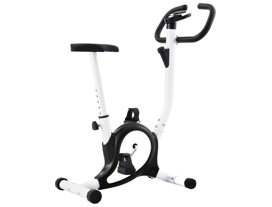 VIDAXL - Vélo d'appartement avec résistance à courroie noir