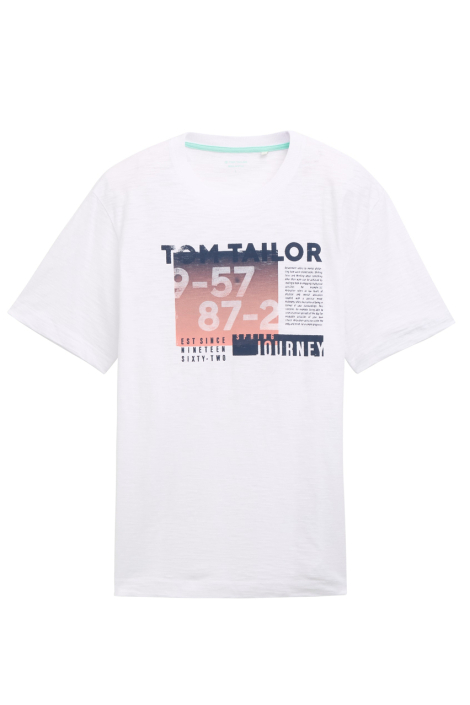 Tom Tailor witte heren t-shirt