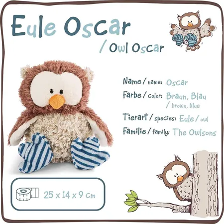 NICI Eule Oscar 25 cm