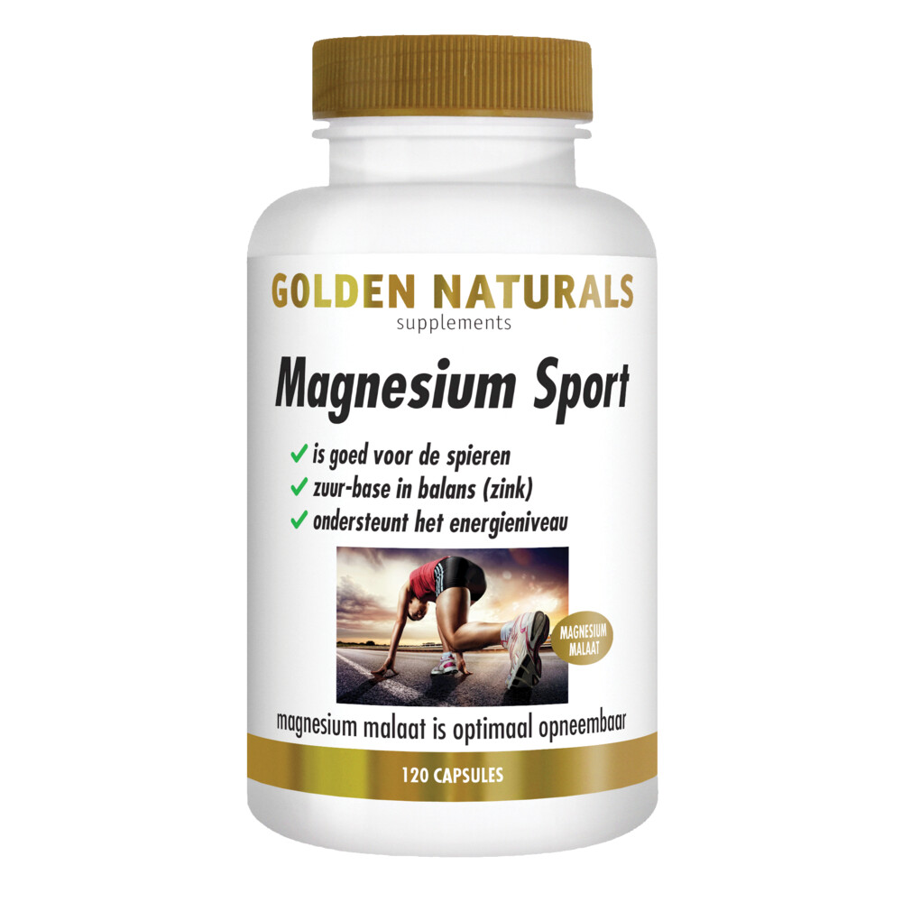 Golden Naturals Magnesium Sport 120 vegacapsules