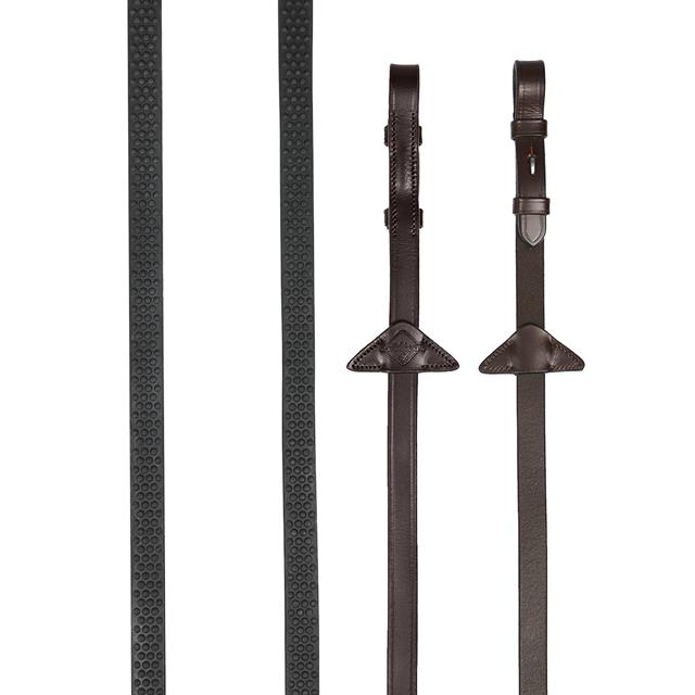 Teugels LeMieux Soft Rubber Zwart-bruin