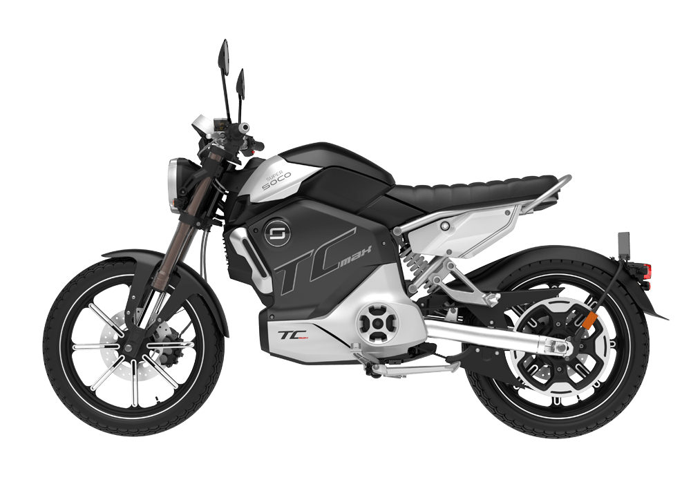 Moto électrique Super SOCO TC Max PRO 125 cm3 - Edition Limitée