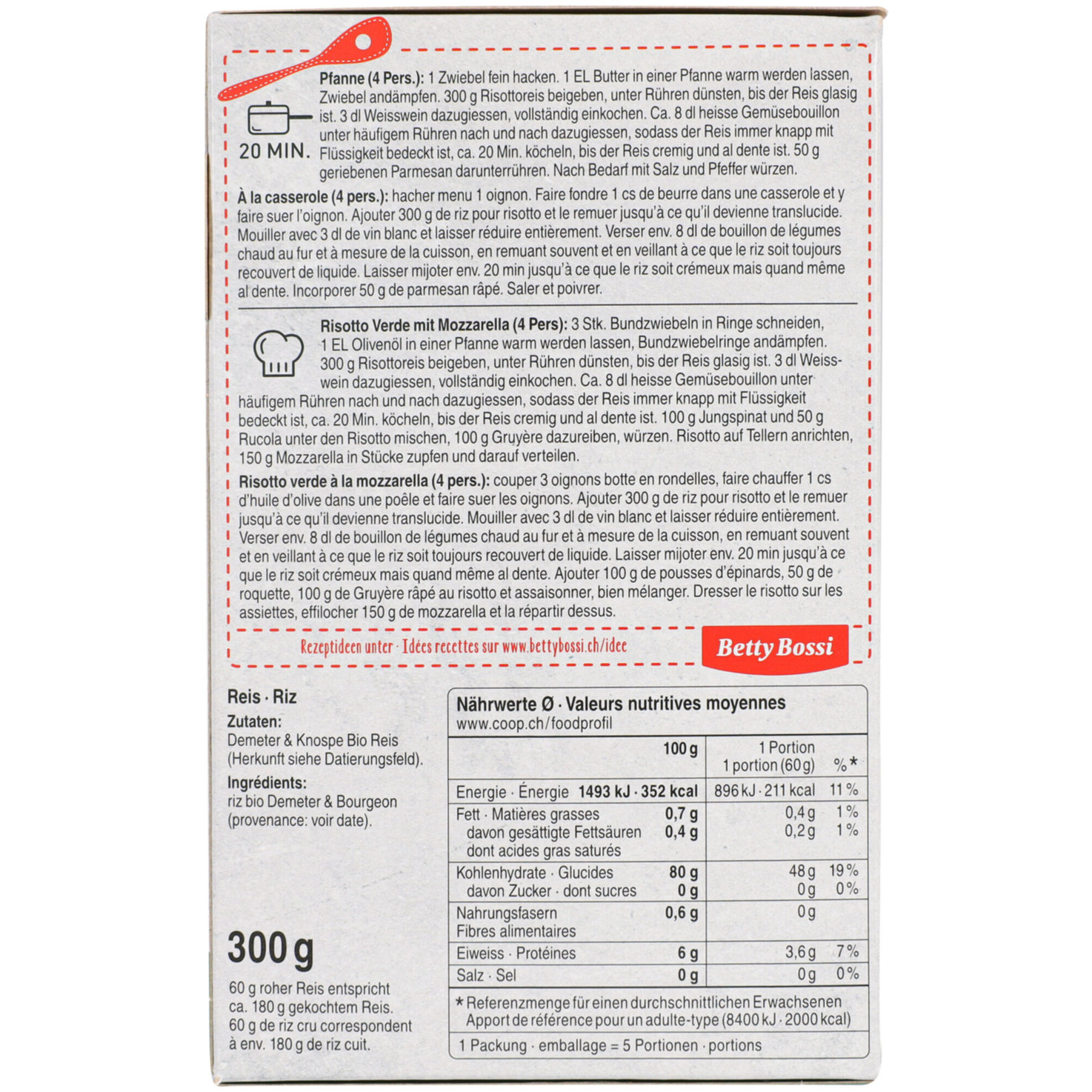 Naturaplan Bio Demeter Risottoreis