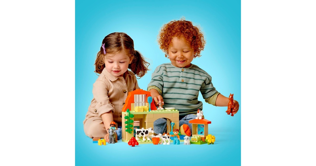 LEGODUPLO - Dieren verzorgen op de boerderij Constructiespeelgoed  (10416)