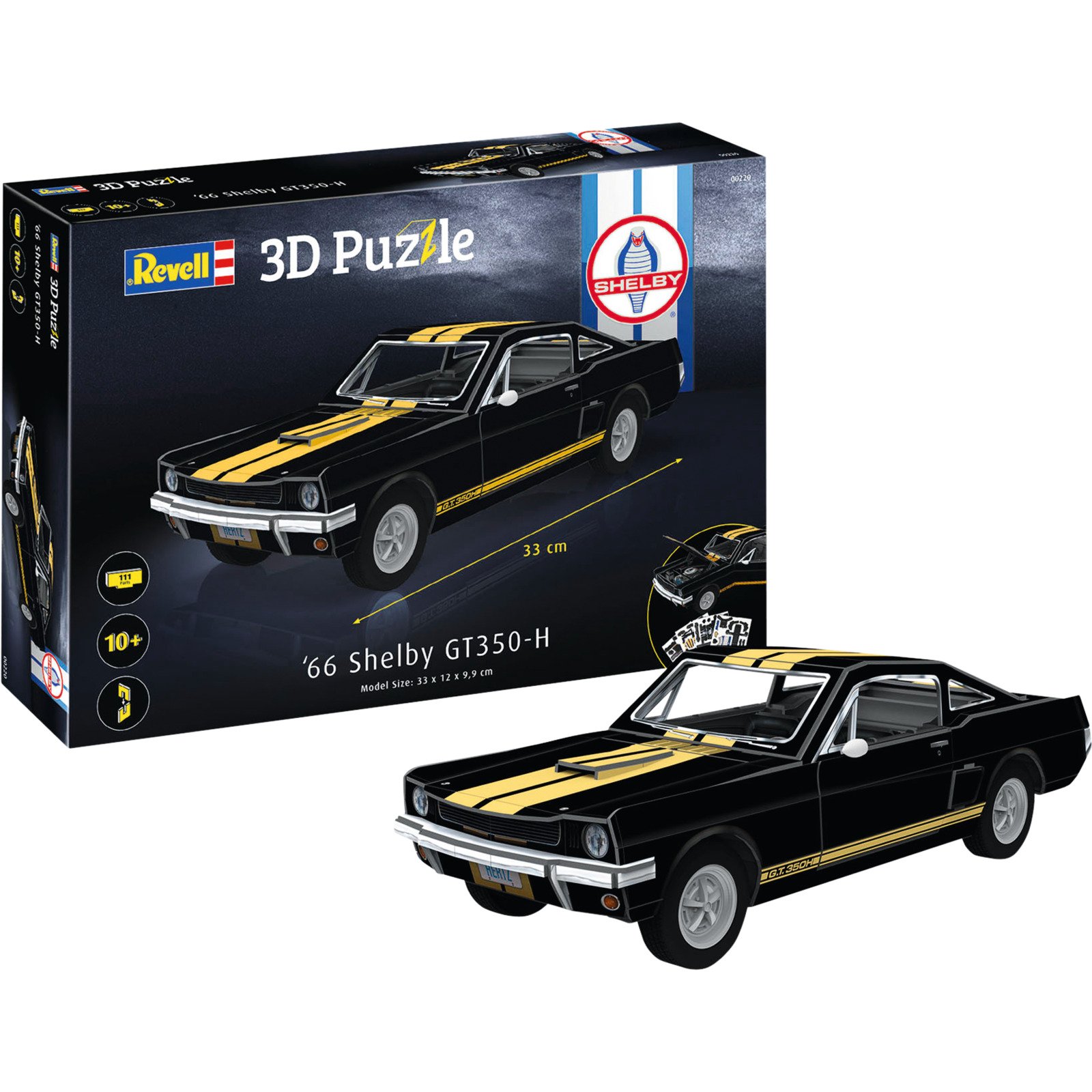 Revell 3D Puzzle '66 Shelby Mustang GT350-H