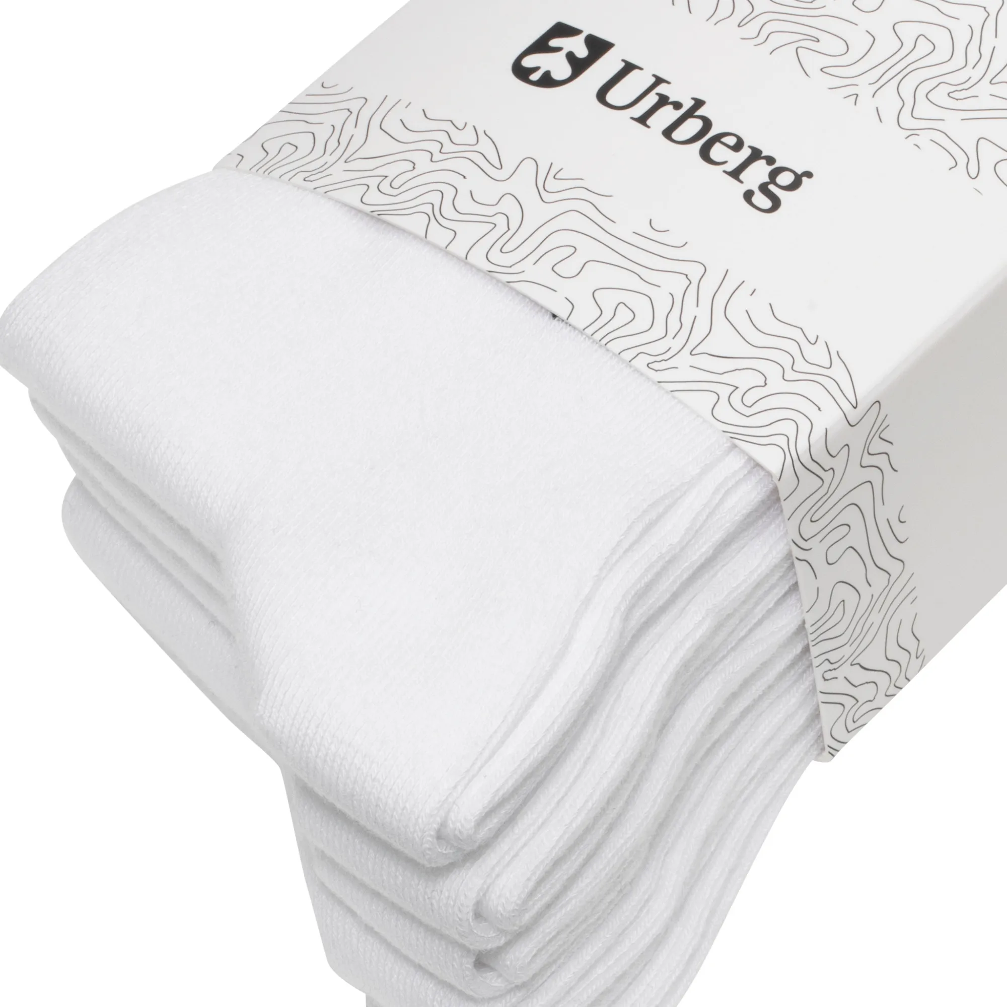 Urberg Bamboo Sock 5-Pack Bright White