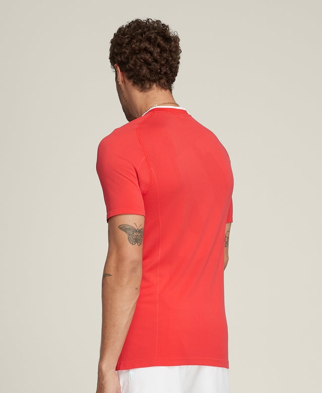 Series Seamless Zip Henley