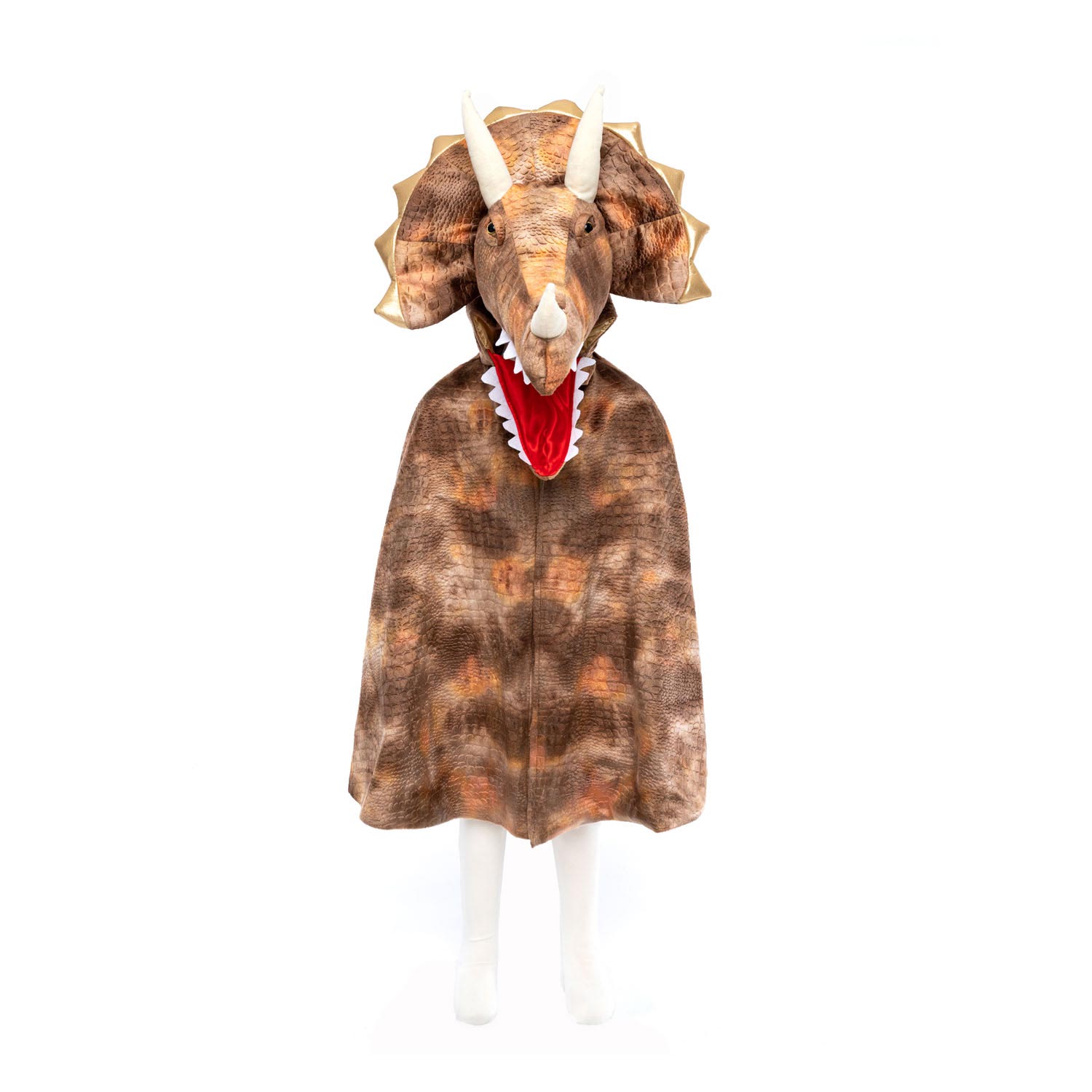 Grandasaurus Triceratops Cape met Klauwen, 7-8 jaar