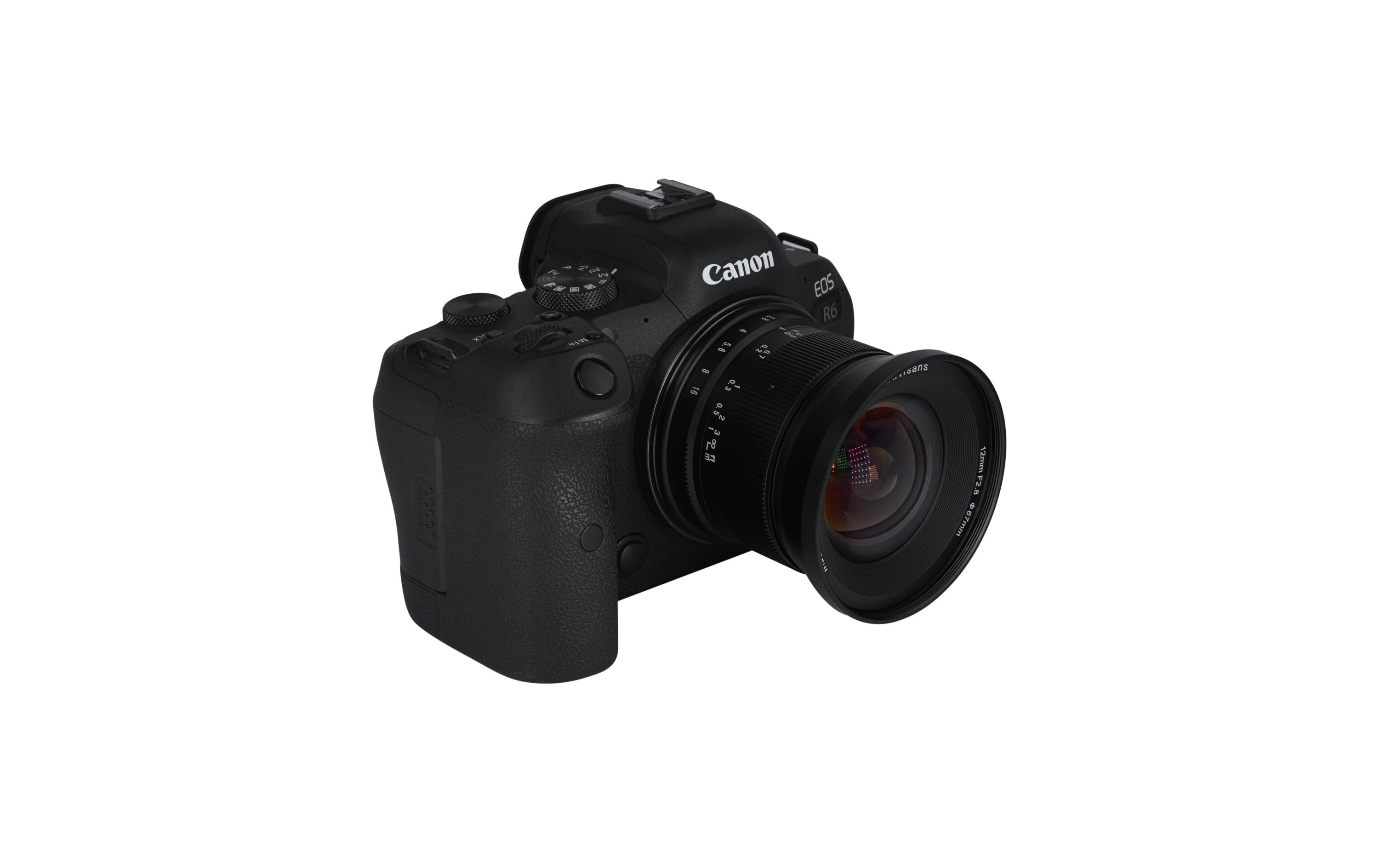 Festbrennweite 12mm F/2.8 MKII – Canon RF<br>Kompaktes Weitwinkel-Festbrennweitenobjektiv