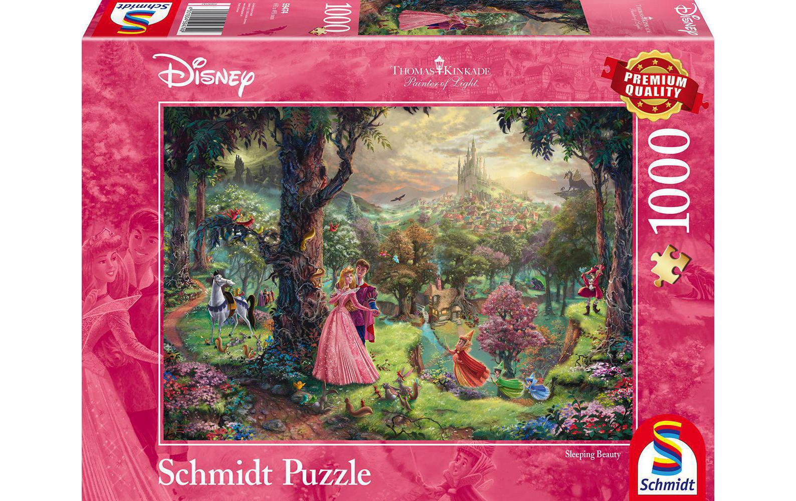 Puzzle Disney DornröschenThomas Kinkade: Sleeping Beauty