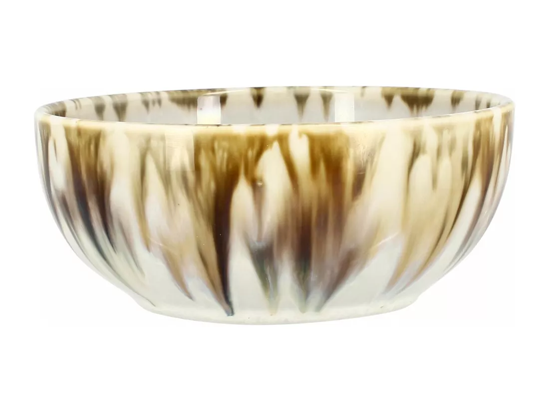 Novastyl - Lot 6 Coupelles Maka En Porcelaine 12cm