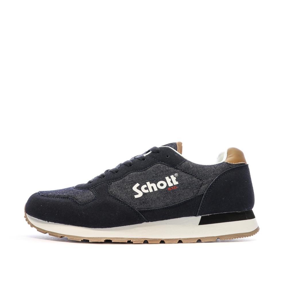 Schott Baskets Marine Homme Schott Norati