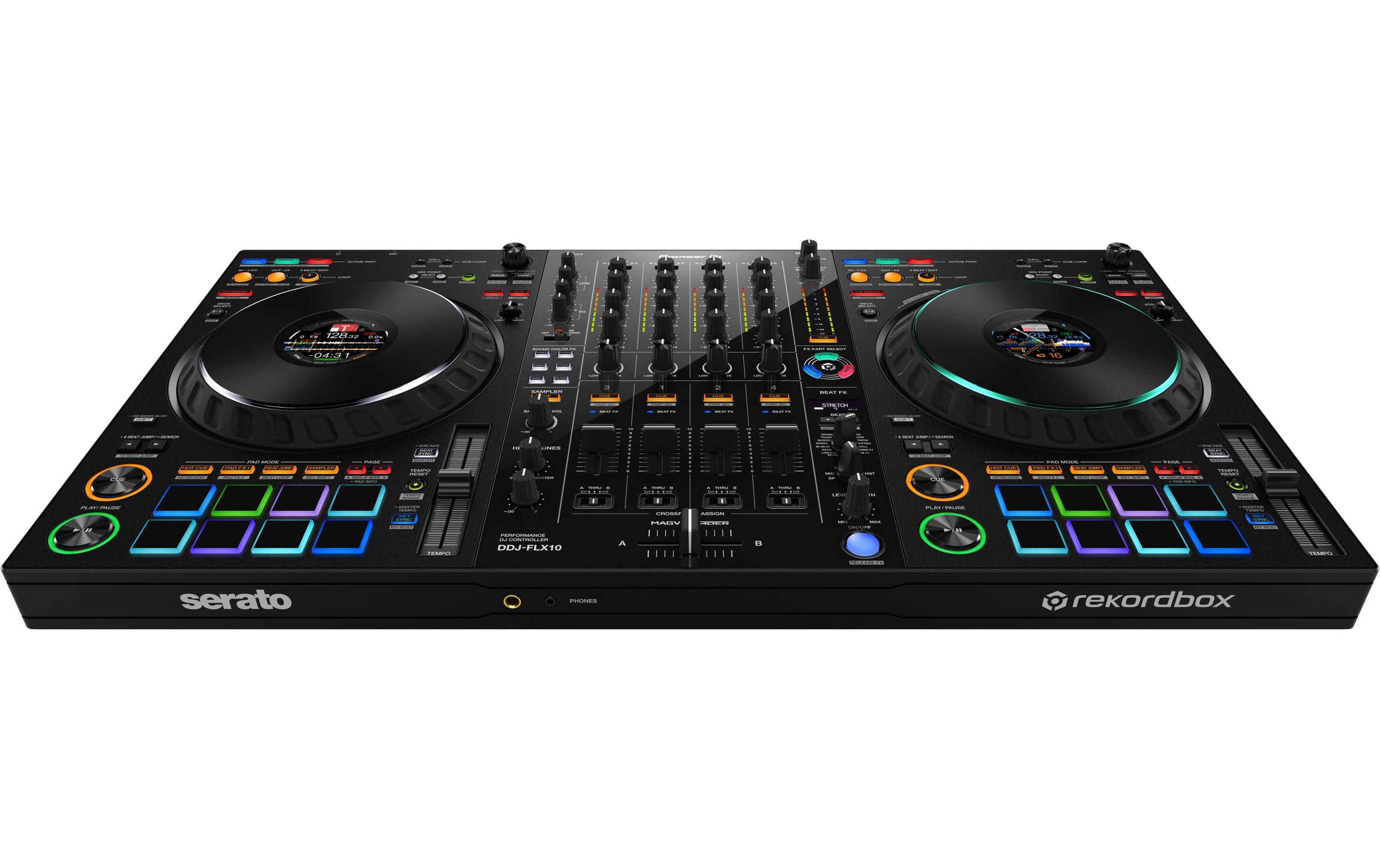 DJ-Controller DDJ-FLX10<br>4-Kanal DJ-Performance-Controller