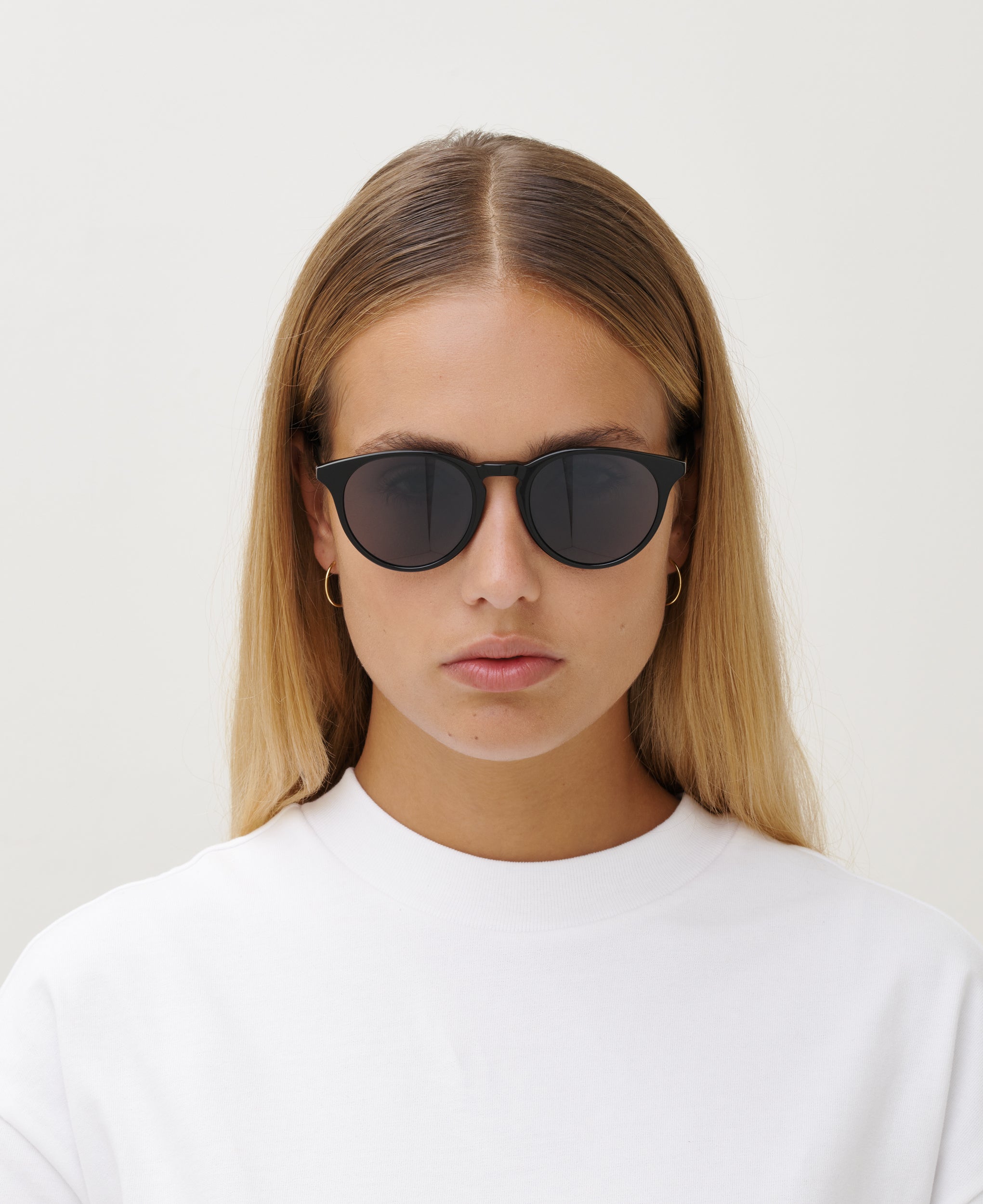 MessyWeekend  New Depp solbrille - sort/grå
