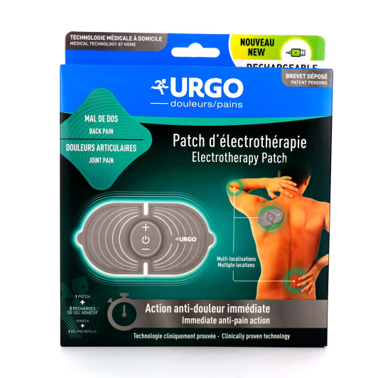 Urgo Patch d’électrothérapie Rechargeable