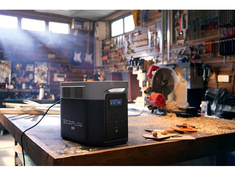EcoFlow Power Station Delta 2 Max, 2048 Wh Die mobile Power Station für zu Hause oder unterwegs