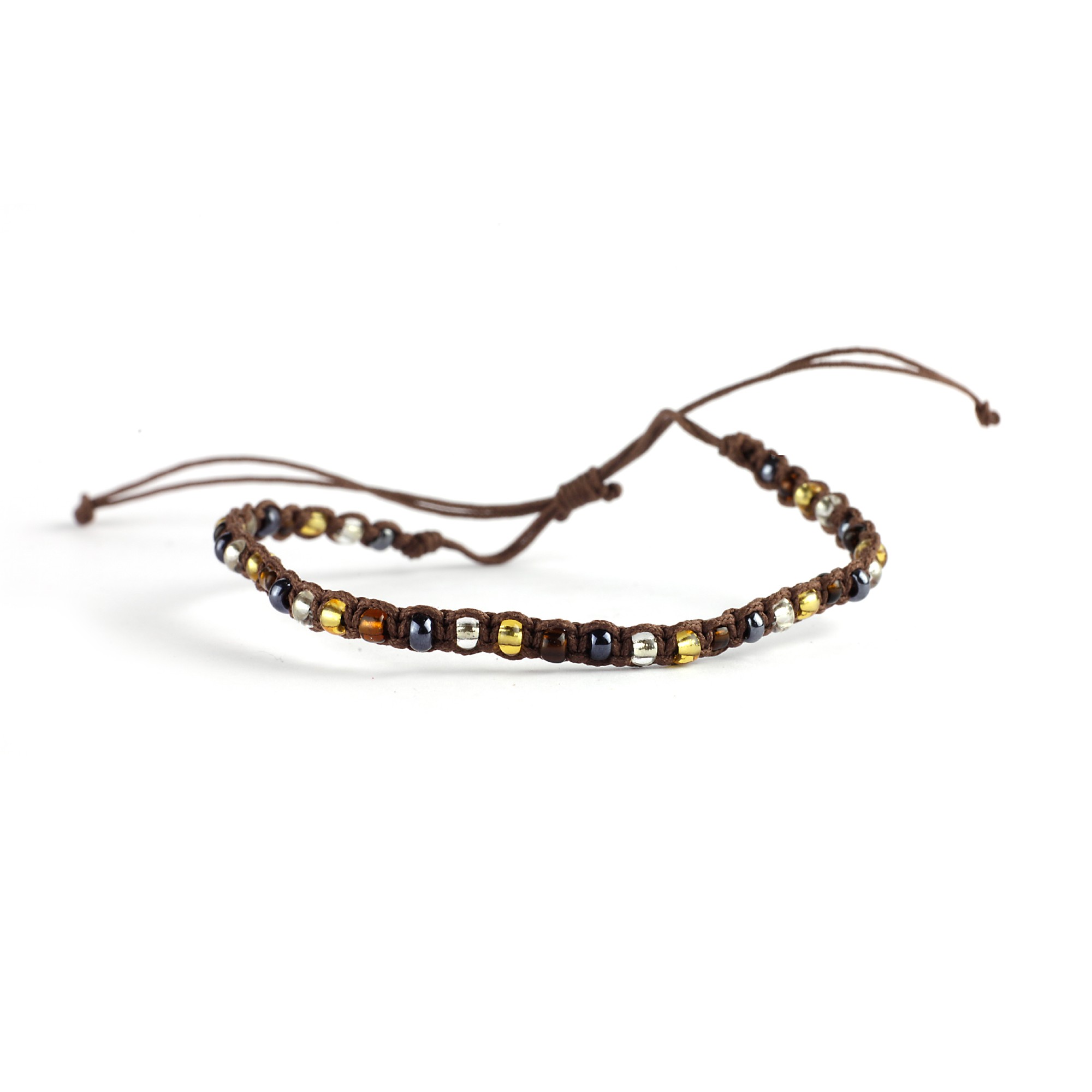 Armband 'Jaxson', braun, multicolor, T 4,5 cm, B 4,5 cm günstig bestellen