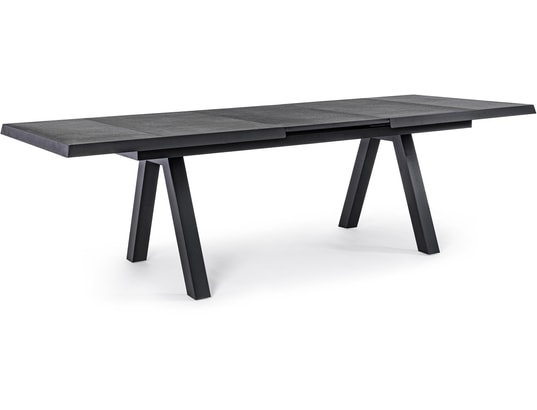 CONCEPT1 - Table extérieure Krion anthracite 205/265 x 103 x h78 cm