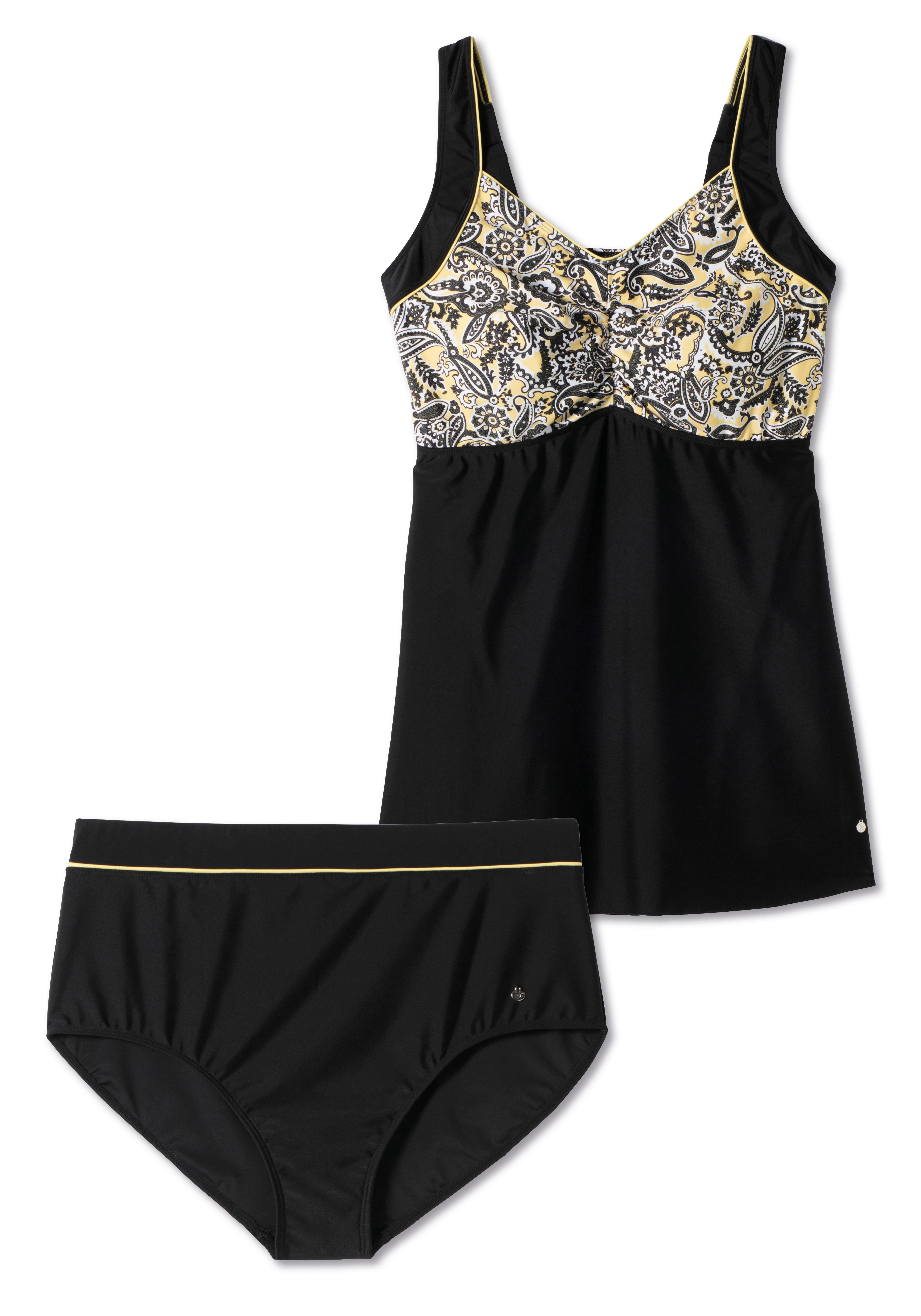 Tankini-Set mit Paisleymuster