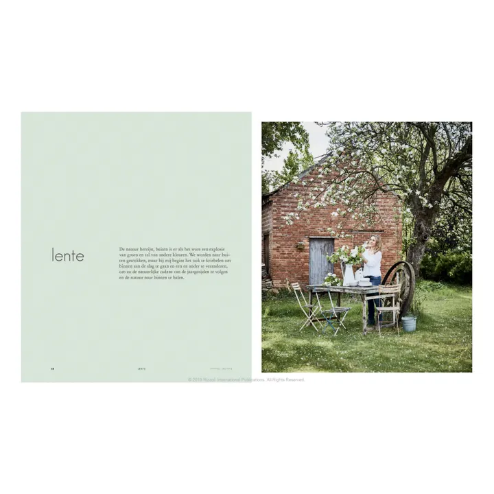 Rizzoli Living with nature decorating with rhythms of the seasons