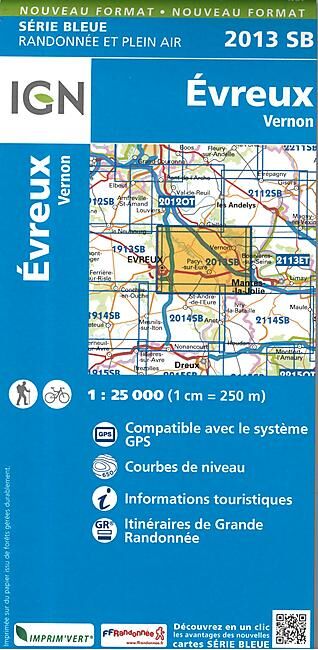 IGN - 2013 SB EVREUX 1 25 000