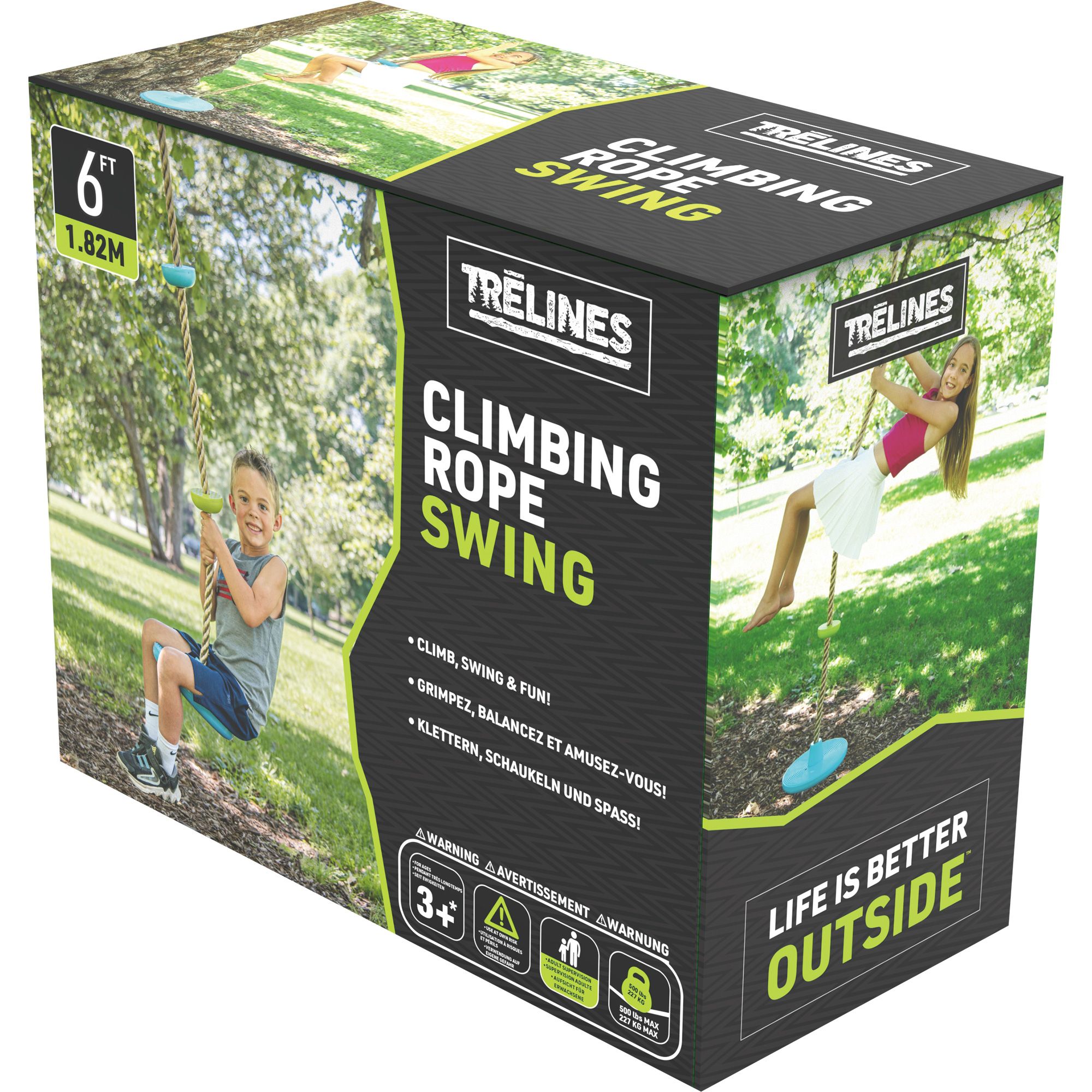 Trelines Kletterseil-Schaukel (1,80 m)