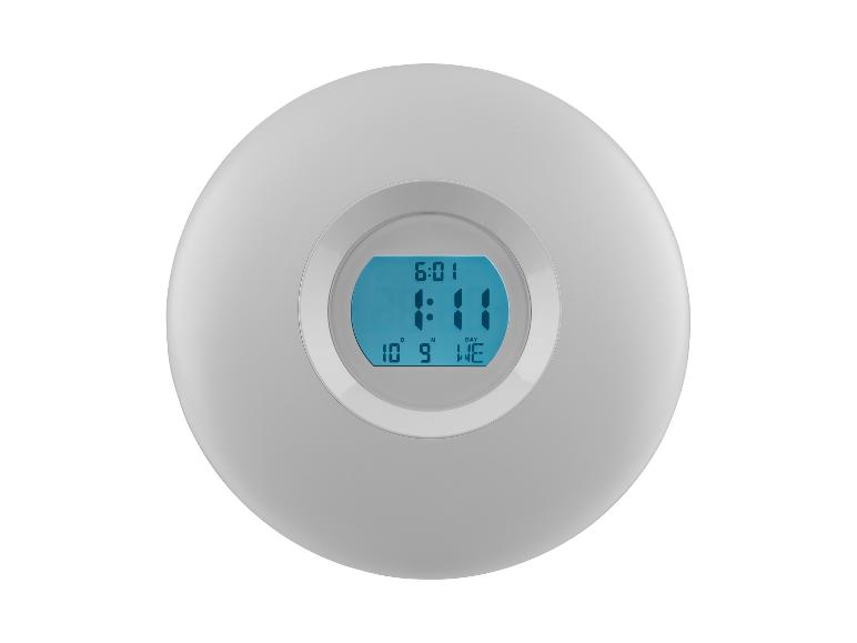 Wekker met wake-up light