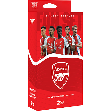 Topps Arsenal fan sæt 24/25