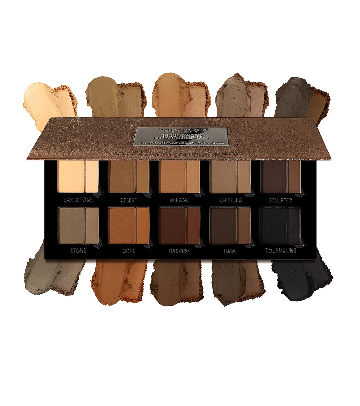 Danessa Myricks Beauty - paleta multiuso para rosto, olhos e lábios Groundwork Defining Neutrals