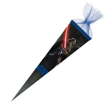 Nestler Schultüte Star Wars 2016 mit LED und Tüllverschluss, 12-eckig, 85cm