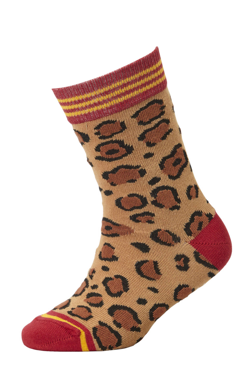 Me & My Monkey sokken met all-over print - set van 5 lichtroze/multi