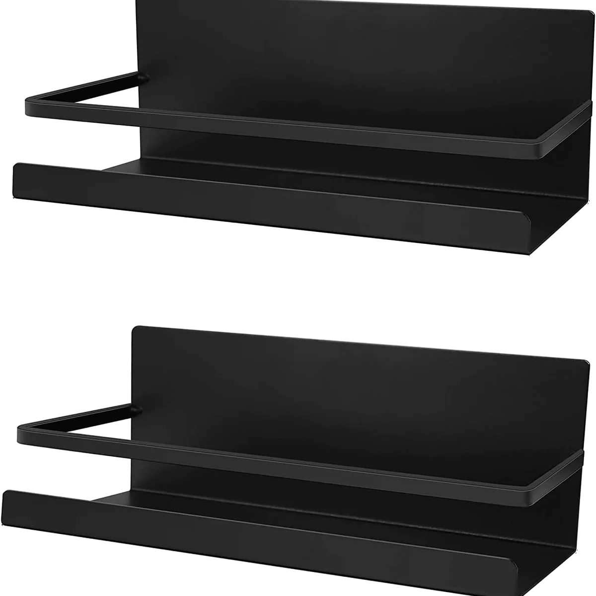 2 Étagère à Épices Magnétique noir Vendos85