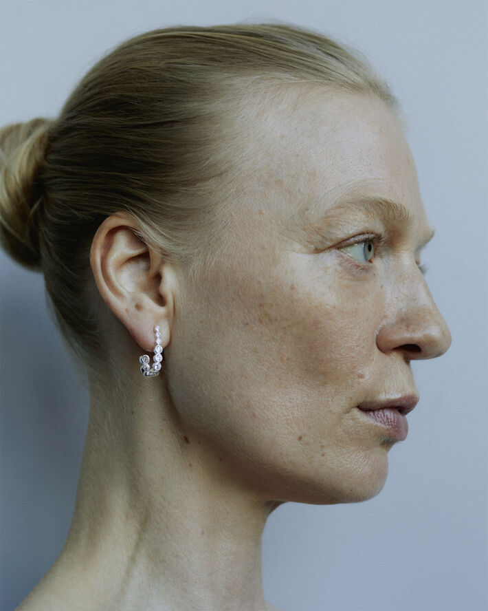 Ragbag Studio Oda Earrings Silver
