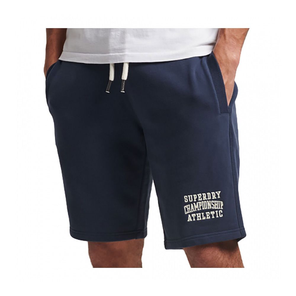 Superdry VINTAGE GYM ATHLETIC - Short Homme lauren navy