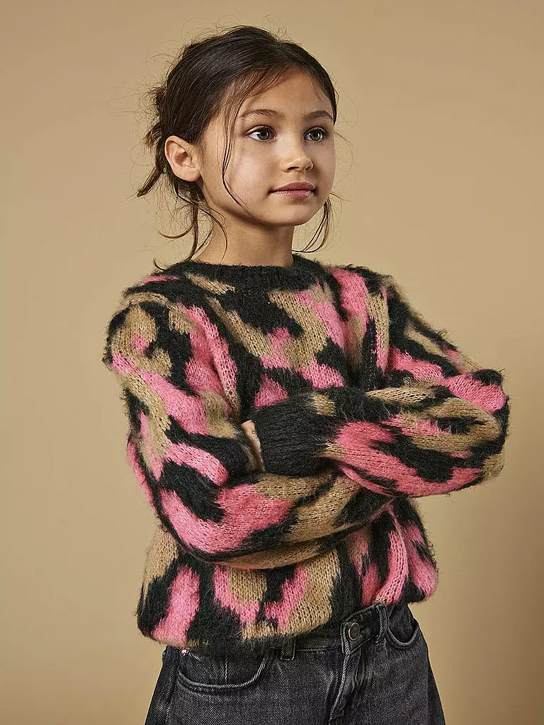 ONLY Mädchen Pullover KOGWILD schwarz
